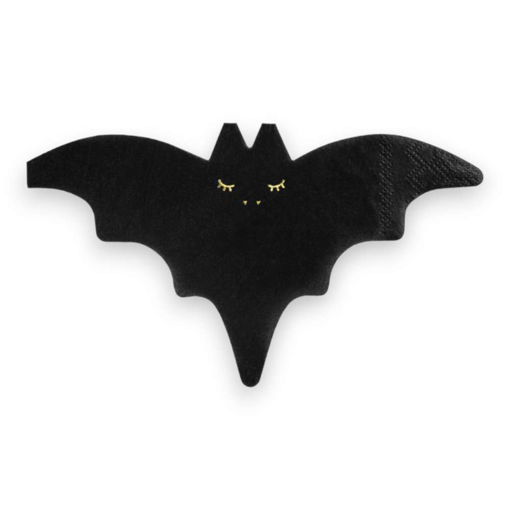 Picture of BAT PAPER NAPKINS 16 X 9CM - 20 PACK